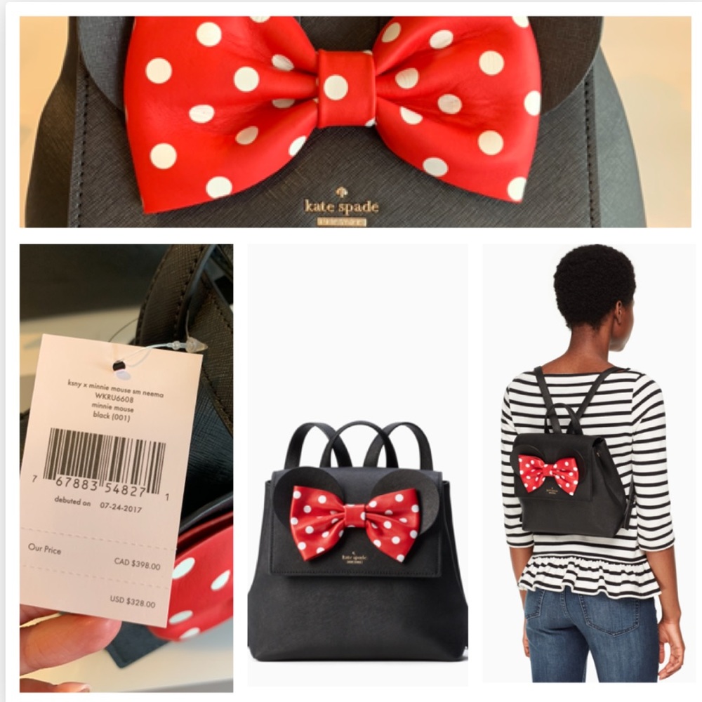 Kate Spade x Disney Minnie Mouse Backpack - Picture 12 of 12